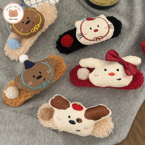 Gấu mây - Kẹp Tóc Mỏ Vịt Gấu Bông Hoạt Hình Nhiều Mẫu Cỡ Lớn Siêu Dễ Thương Cho Nữ