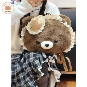 Gấu mây - Balo gấu bông siêu mềm mịn, đáng yêu – Vừa đựng đồ, vừa ôm cưng hết nấc