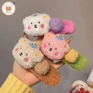 Gấu mây - Kẹo tóc mỏ vịt hoạt hình Gấu dễ thương