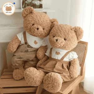 Gấu bông Teddy mặc áo