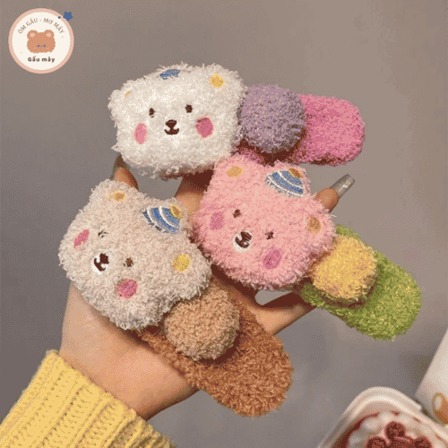 Kẹo tóc mỏ vịt hoạt hình