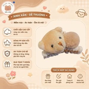 Kẹp Tóc Gấu Hoạt Hình