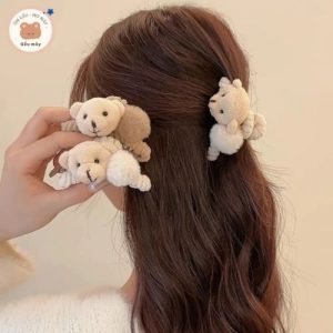 Kẹp Tóc Gấu Hoạt Hình