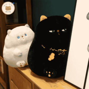 Thú Nhồi Bông Mèo Dễ Thương