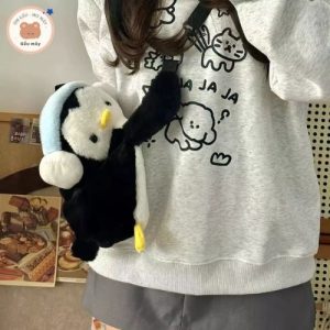 Túi Đeo Nữ Hình Thú Bông