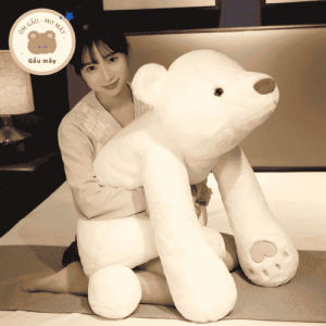 Gấu bông ôm ngủ