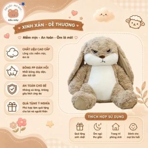 Gấu Bông Thỏ Hung Hăng
