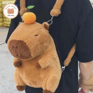 balo capybara bông mịn